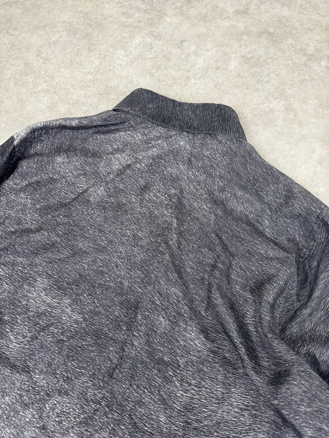 2000s Roberto Cavalli Grey Abstract Shirt  ijSFSYQ 5