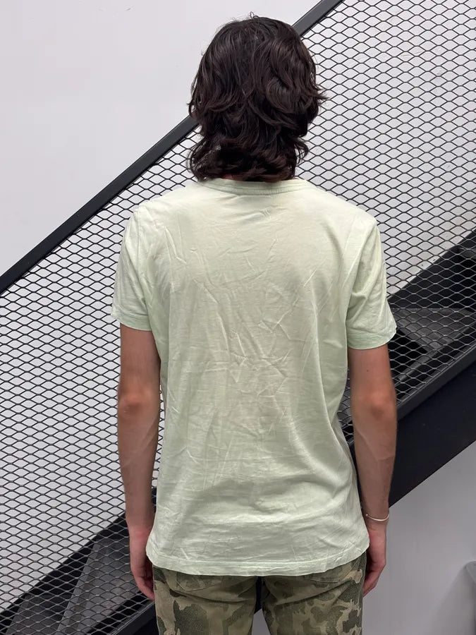 Cavalli Light Green Mozaic Snake T-shirt  fsNpAyN 2