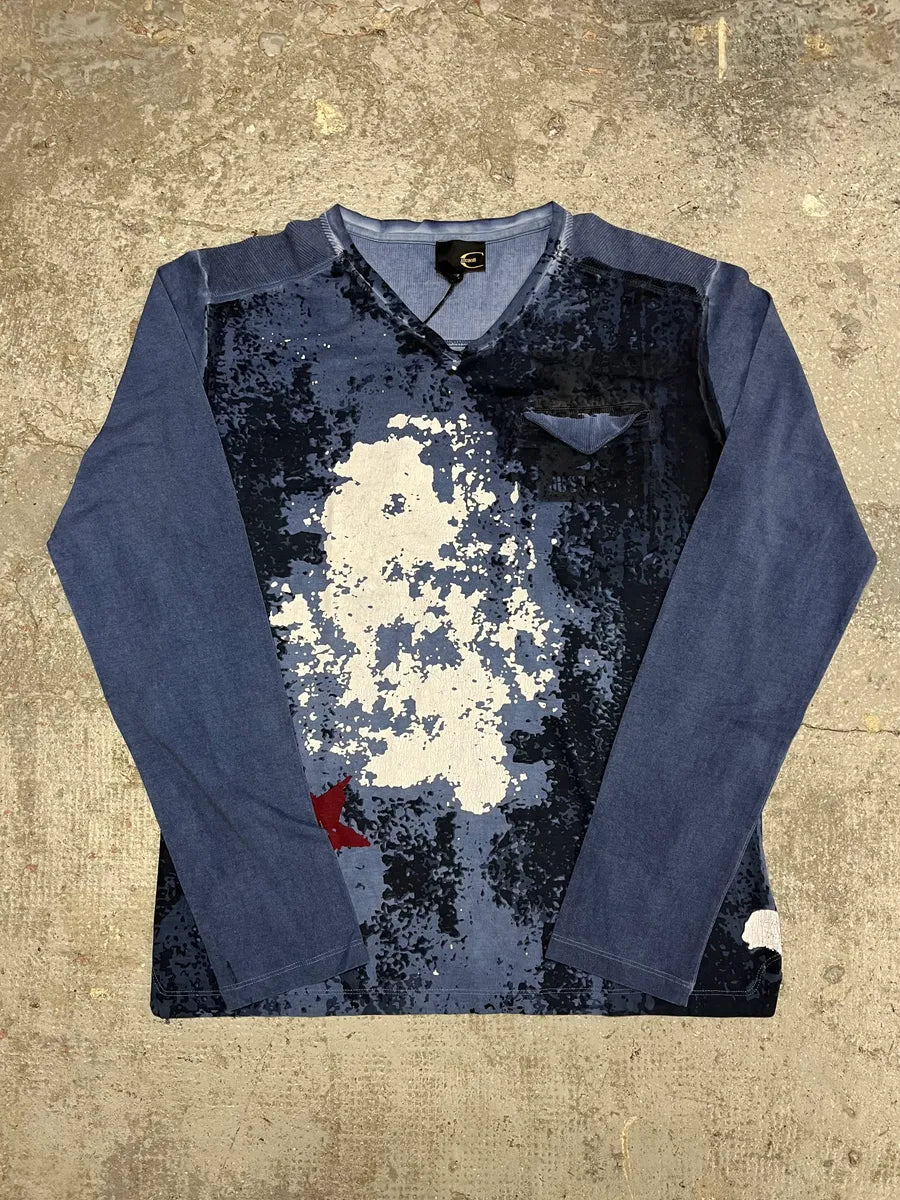 Cavalli Military Navy Camo Longsleeves (L/XL) ntvbDcp 0