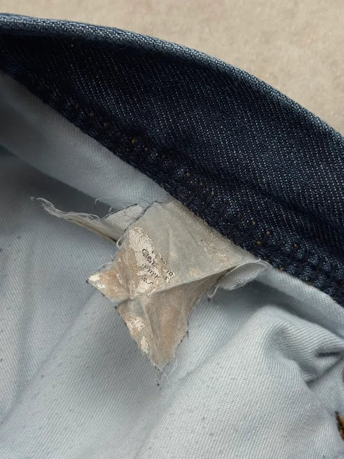 2010S Cavalli Navy Faded Storm Denim Jeans GfhJzZK 14