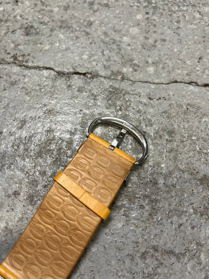 Cavalli Orange Leather Bracelet Watch (OS) coudwuY 8