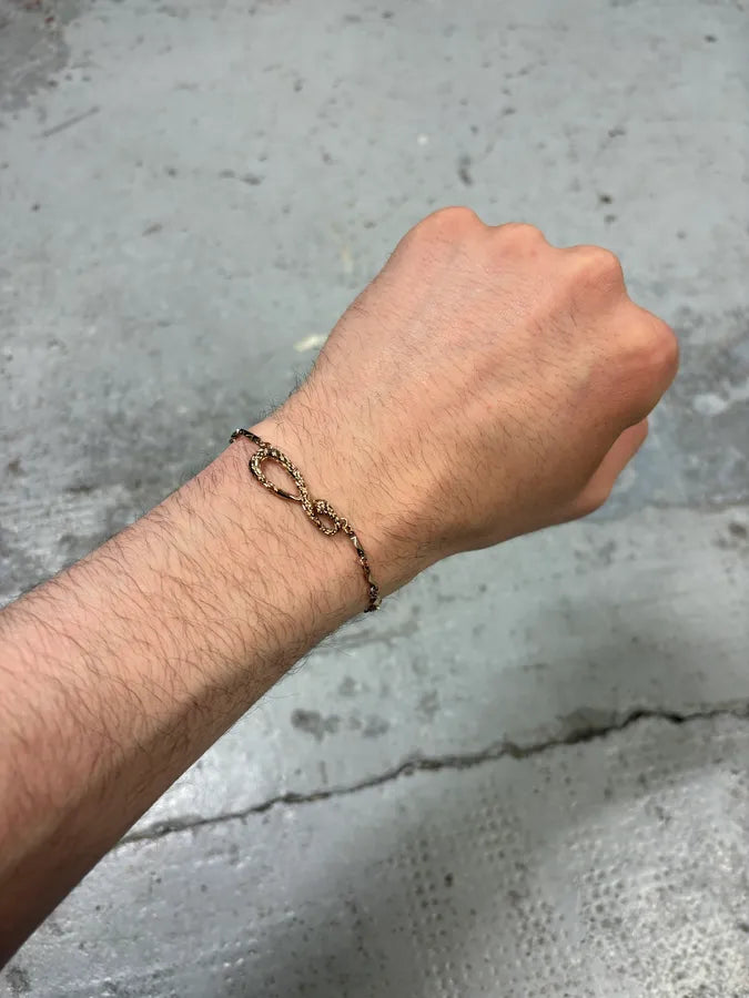 Cavalli Rose Gold Snake Charm Bracelet tHRgYUA 1