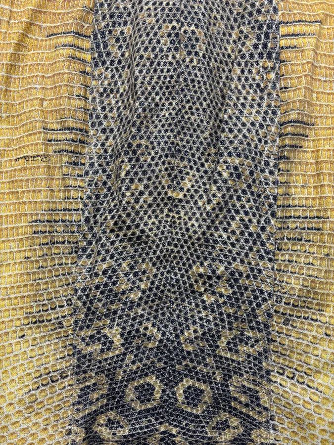 2000s Roberto Cavalli Python Bees Skirt PwaqzmM 9