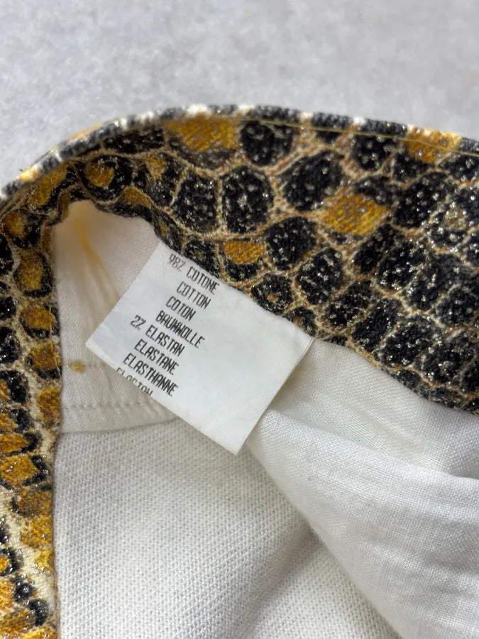 2000s Roberto Cavalli Python Bees Skirt PwaqzmM 11