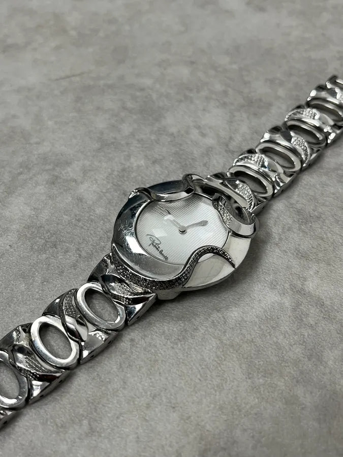 Cavalli Snake Armband Grey Steel Watch JcRCTIx 5