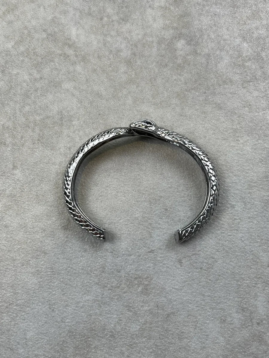 Cavalli Snake Grey Steel Bracelet rHhoGfF 4