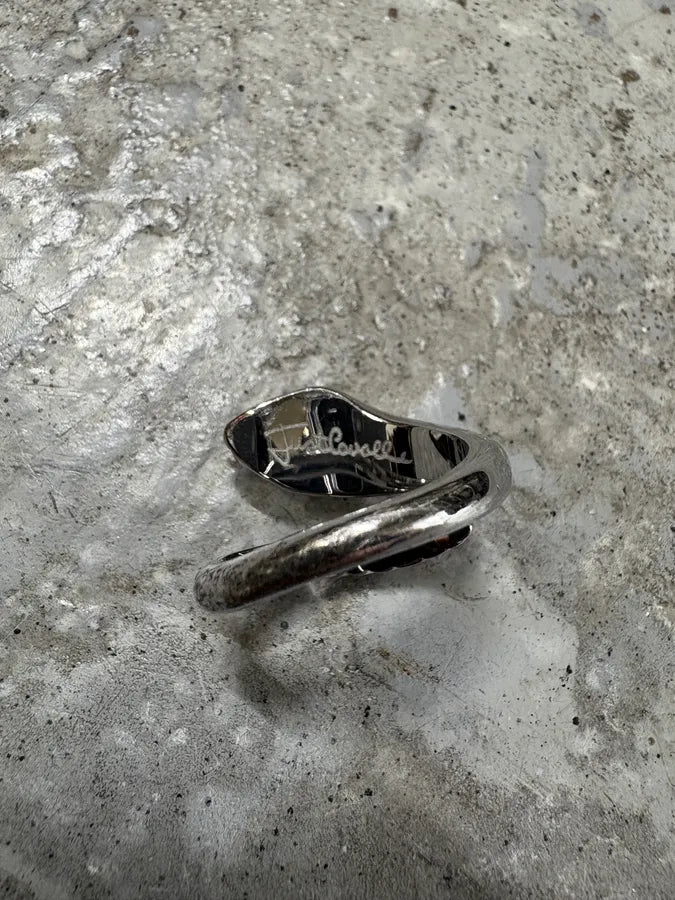 Cavalli Snake Ornament Metal Ring (OS) mAmjRtF 3