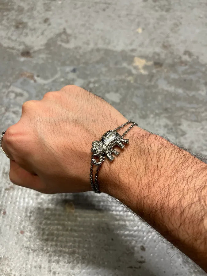 Cavalli Stainless Steel Elephant Classy Bracele MCYxTfX 3