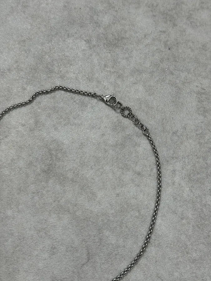 Cavalli Steel Snake Necklace NSekqvb 3