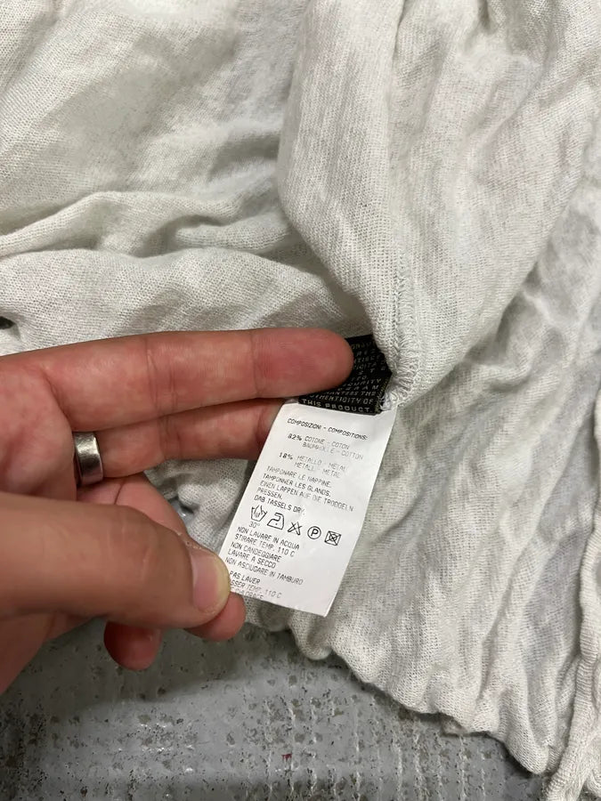 Cavalli White Mesh Cardigan Top Idbyqkm 6