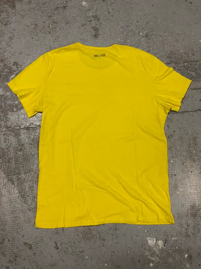 Cavalli Yellow Tiger T-Shirt qbuAmLK 5