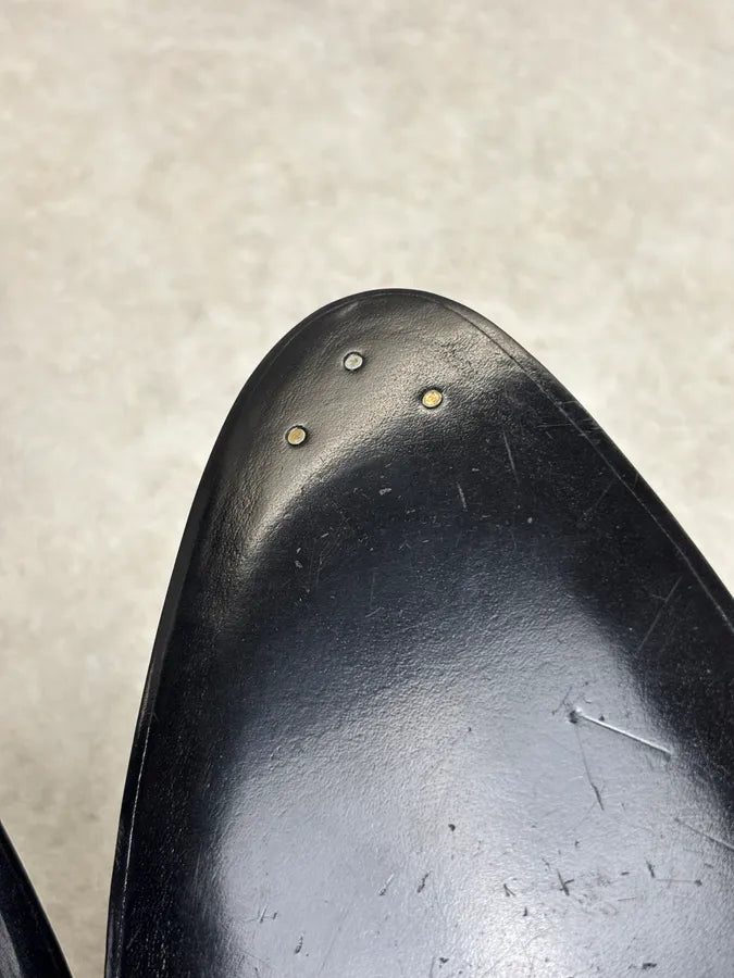 Celine Black Crocodile Alligator Leather Derby Shoes DMSDgQa 12