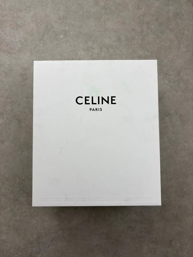Celine Black Leather Western Ankle Boots xjXwFVF 7
