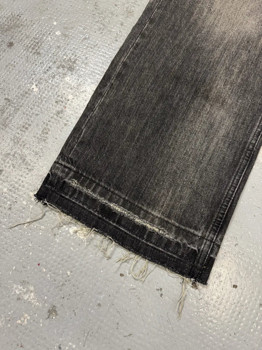 Celine Japan Eroded Grey Raw Denim Jeans jWNZEDT 12