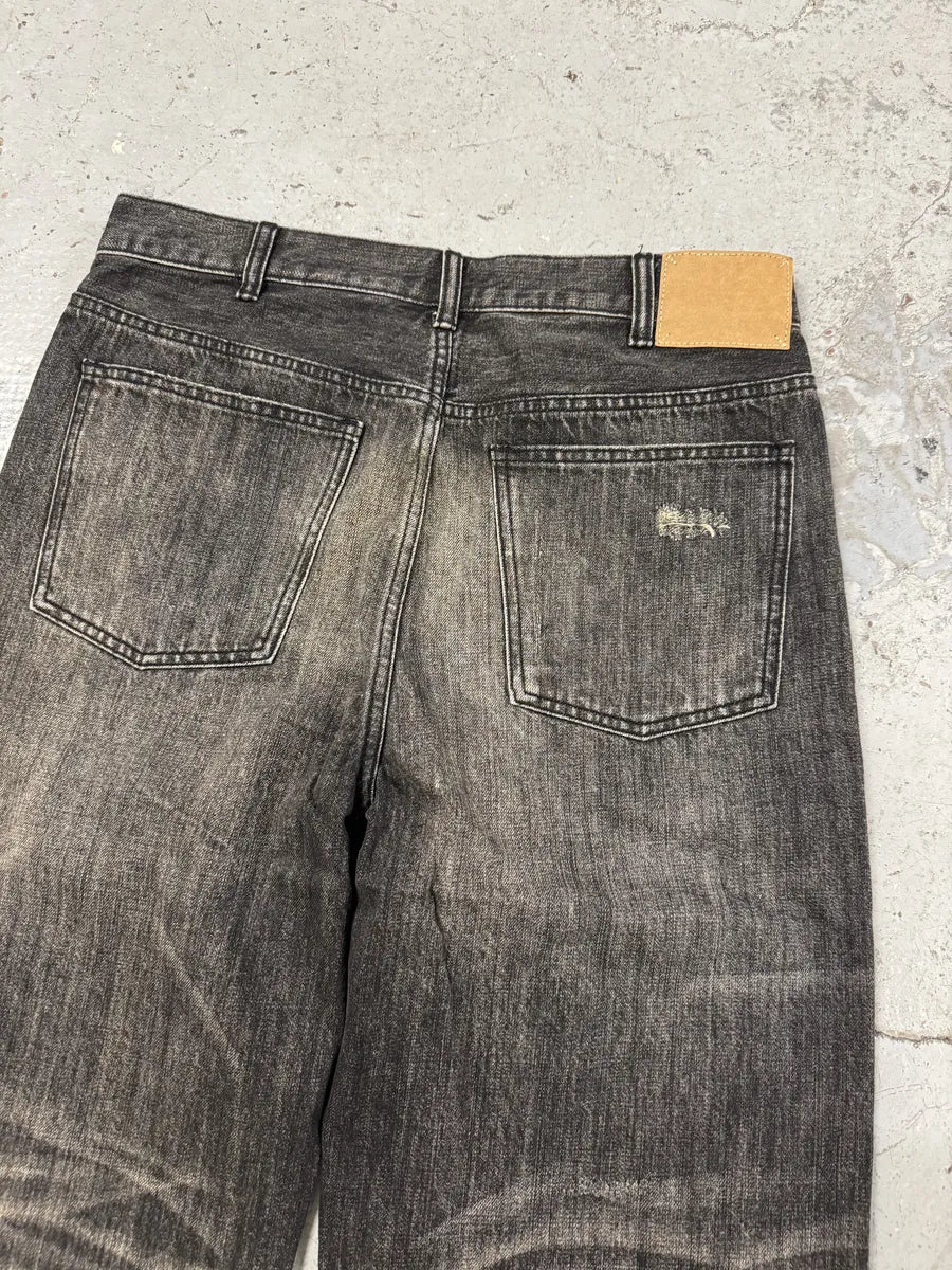 Celine Japan Eroded Grey Raw Denim Jeans jWNZEDT 5