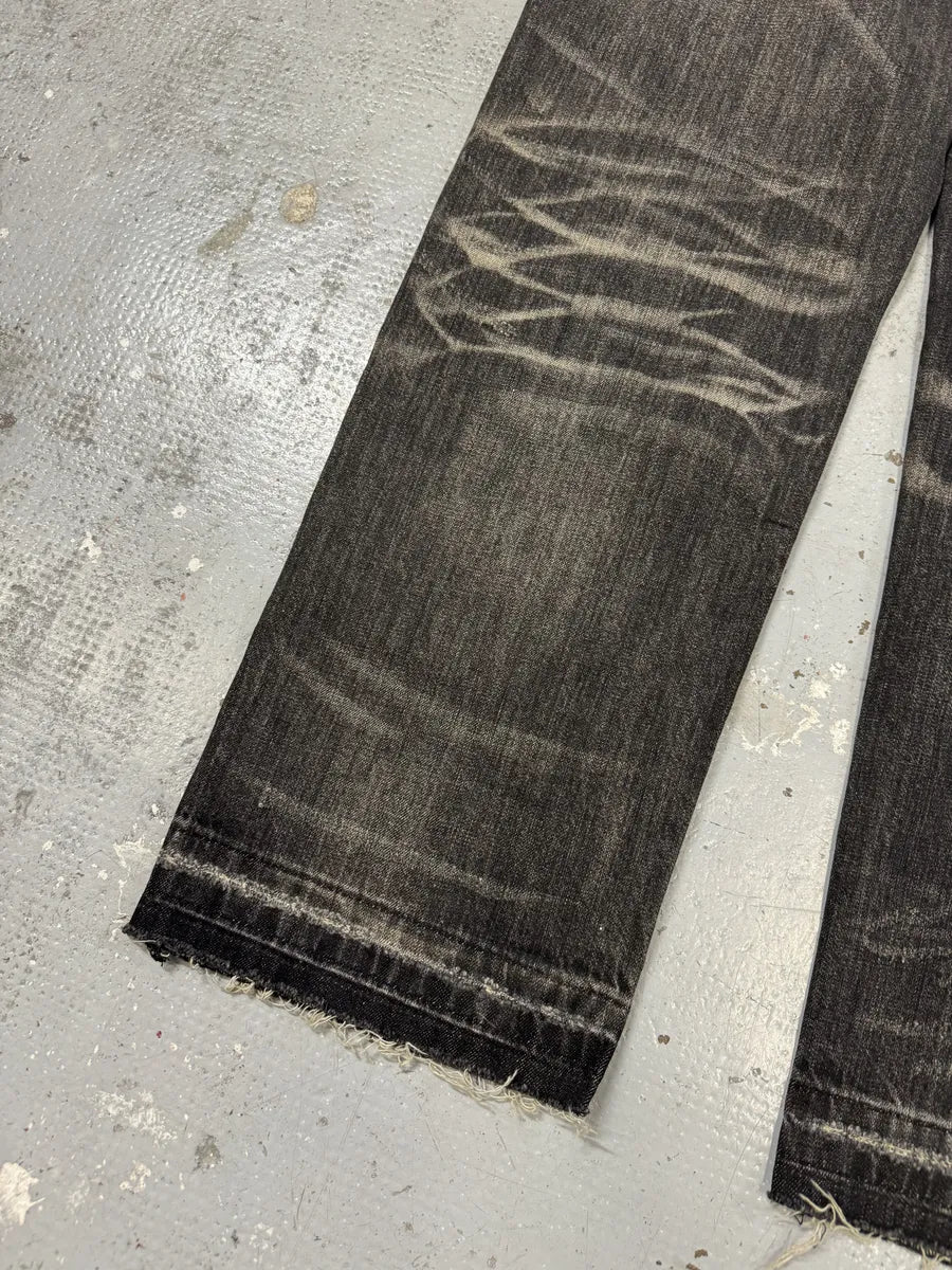 Celine Japan Eroded Grey Raw Denim Jeans jWNZEDT 7