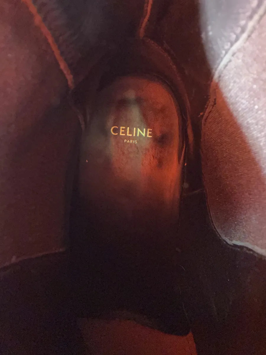 Celine Leopard Pony Hair Leather Chelsea Boots by Hedi Slimane FhkjdES 5