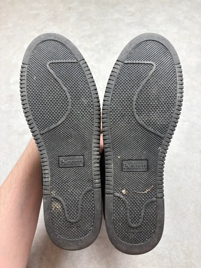 Cesare Paciotti Black & Grey High Sneakers TNIoYjc 8
