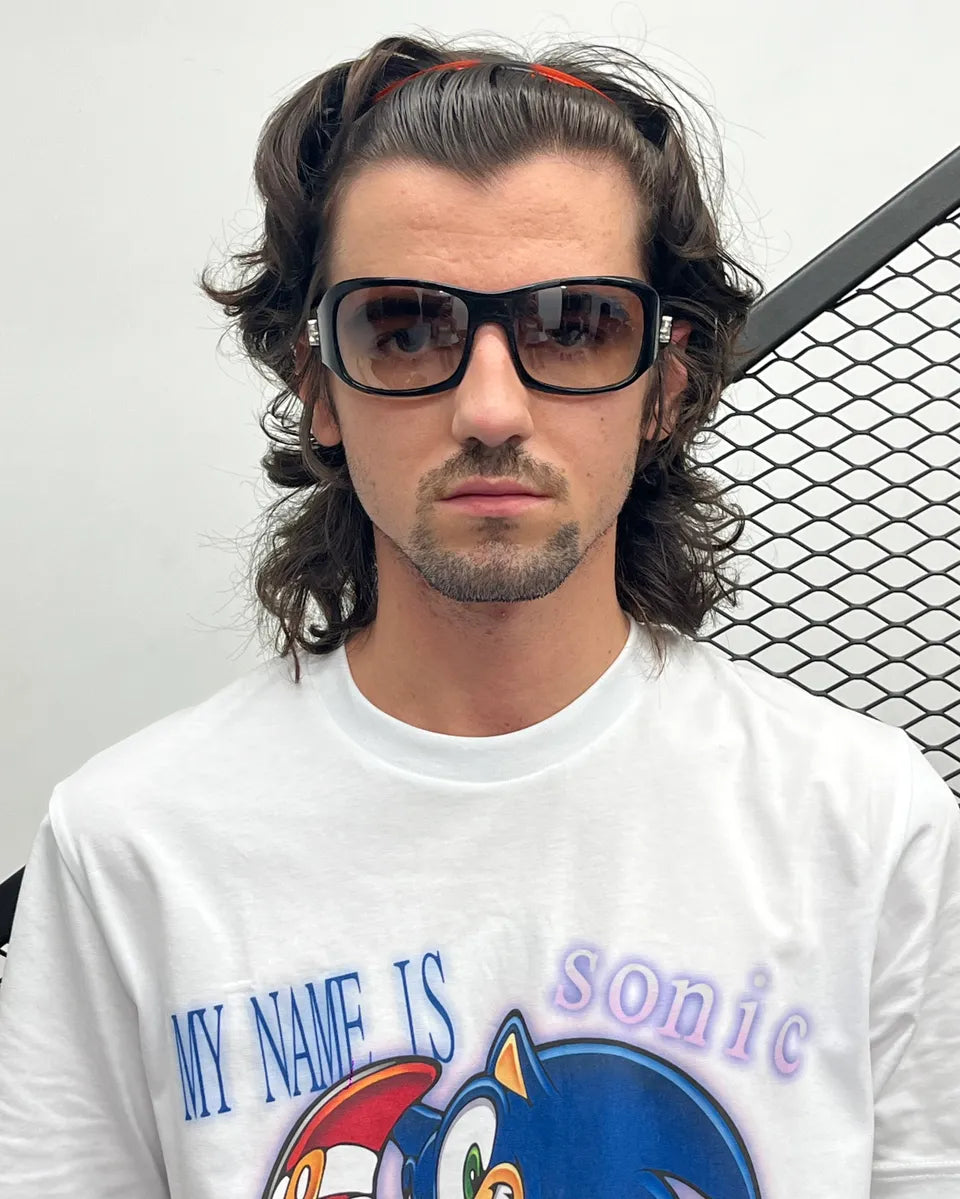 Cesare Paciotti Black Acetate Dagger Logo Sunglasses IdTdSkI 1