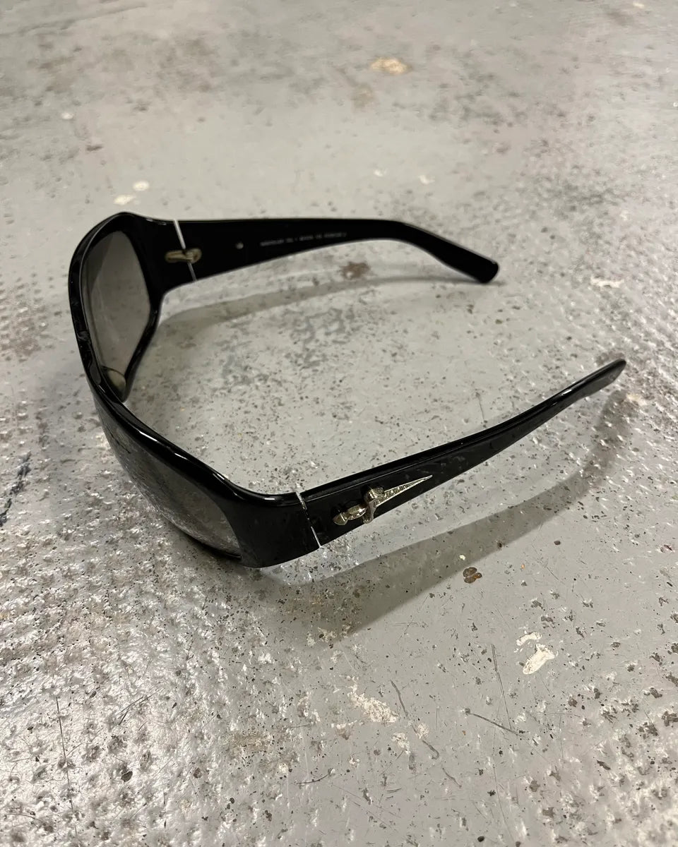 Cesare Paciotti Black Acetate Dagger Sunglasses jnwOjpY 6