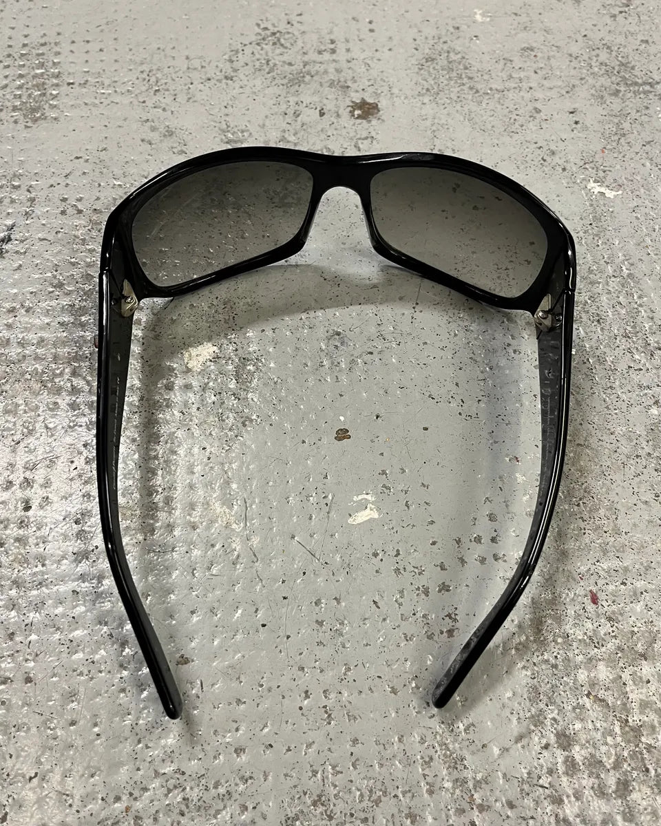 Cesare Paciotti Black Acetate Dagger Sunglasses jnwOjpY 8