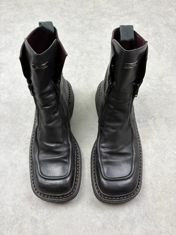 Cesare Paciotti Black Combat Ankle Boots mTCyLUD 1