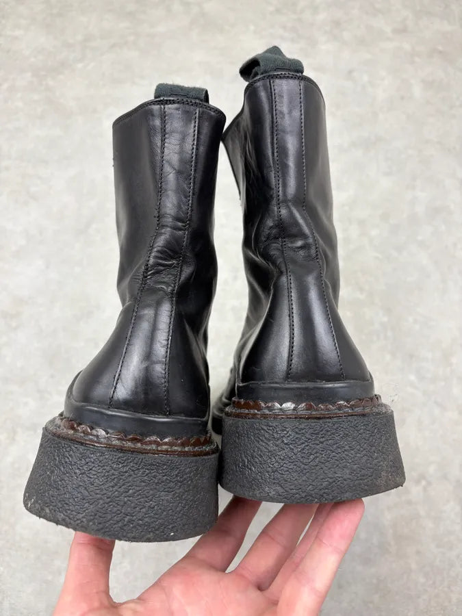 Cesare Paciotti Black Combat Ankle Boots mTCyLUD 4