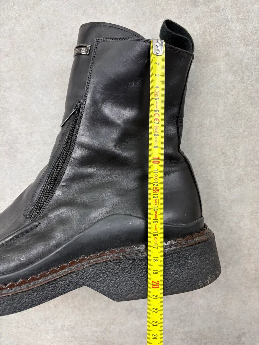 Cesare Paciotti Black Combat Ankle Boots mTCyLUD 7