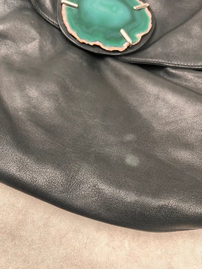 Cesare Paciotti Black Handle Leather Signature Bag efeJfxR 5