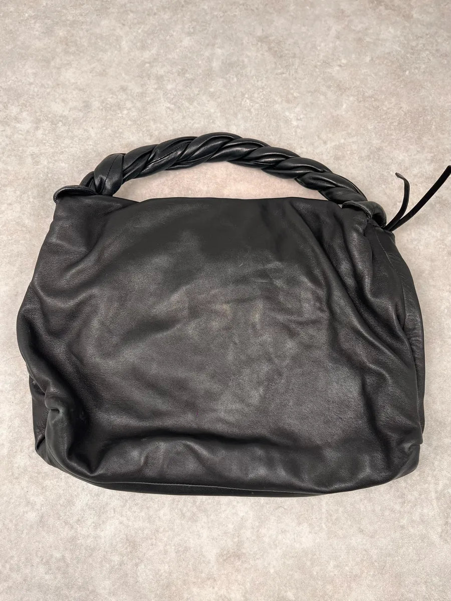 Cesare Paciotti Black Handle Leather Signature Bag efeJfxR 7
