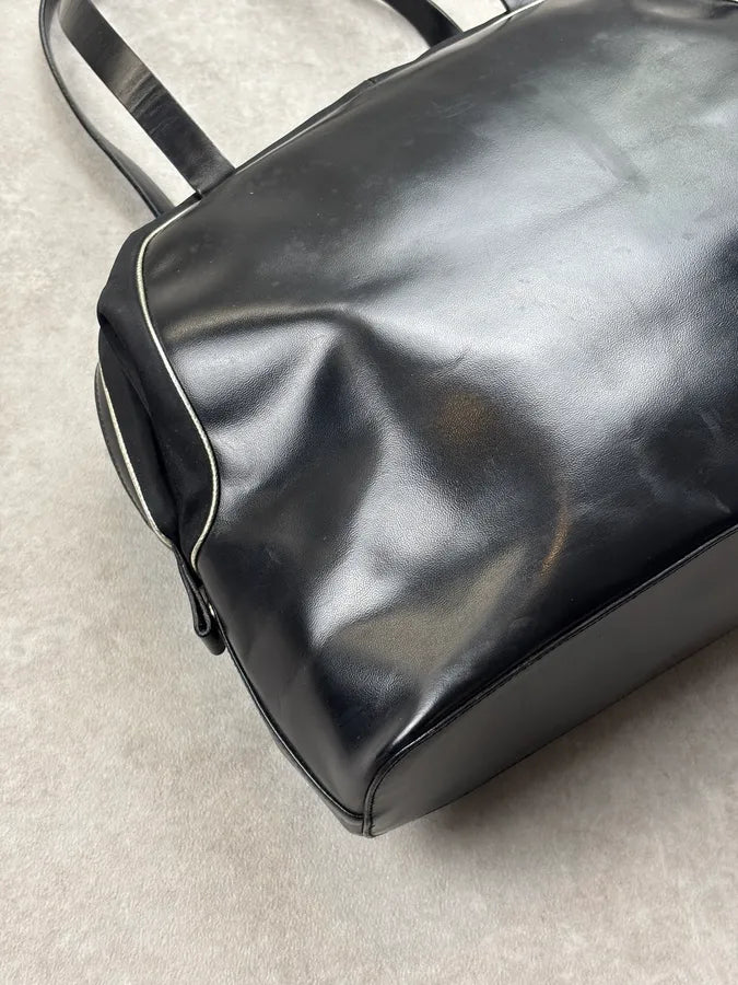 Cesare Paciotti Black Dagger Leather Handle Bag xUgxYKw 9