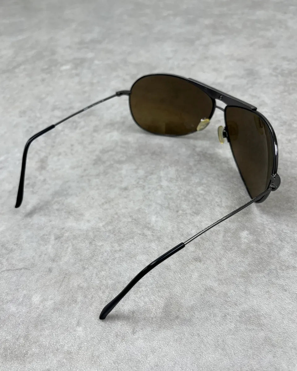 Cesare Paciotti Black Metal Studded Sunglasses RArwUtg 6