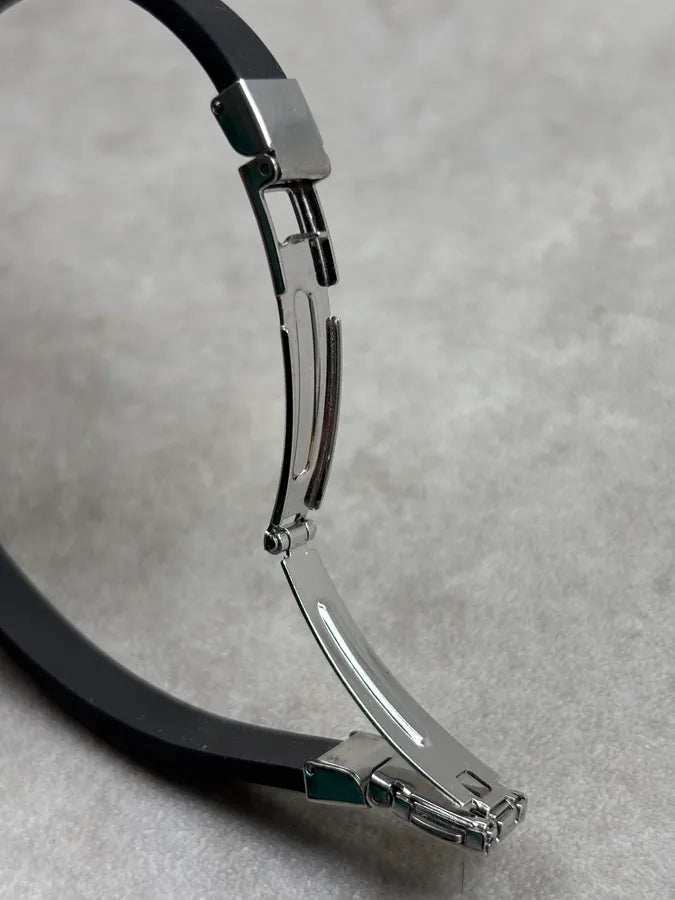 Cesare Paciotti Black Steel Dagger Bracelet KFflTDN 7