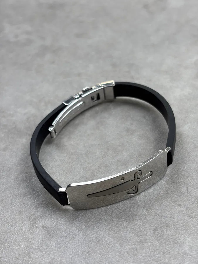 Cesare Paciotti Black Steel Dagger Bracelet KFflTDN 3