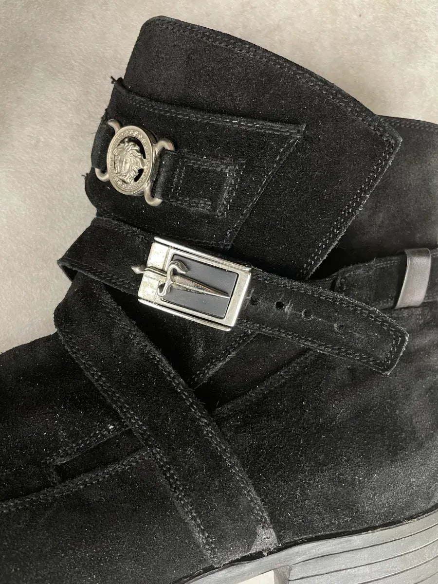 Cesare Paciotti Black Suede Chelsea Boots oQqtnIk 4