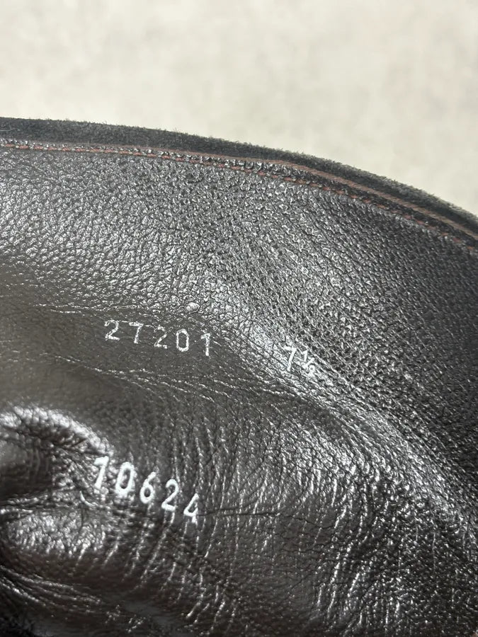Cesare Paciotti Black Suede Lace-Up Boots gTZlsxh 8