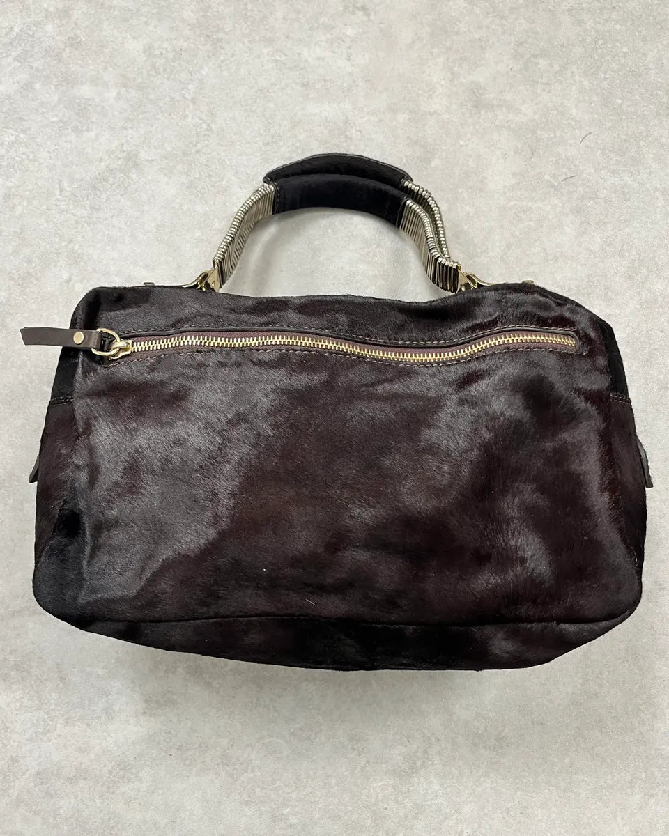 Cesare Paciotti Brown Pony Hair Handle Bag  fUDaiIc 0
