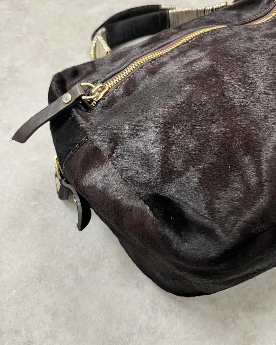 Cesare Paciotti Brown Pony Hair Handle Bag  fUDaiIc 4