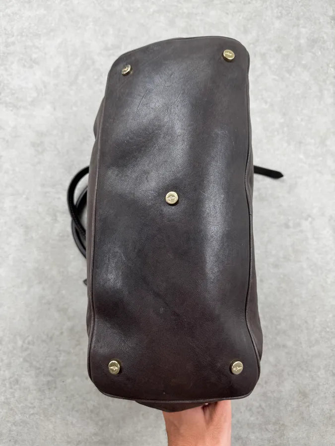 Cesare Paciotti Brown Sword Charm Dagger Shoulder Bag RSIyliE 7