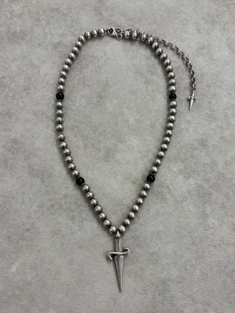 Cesare Paciotti Dagger Chocker Pendant Necklace QvhzzEv 2