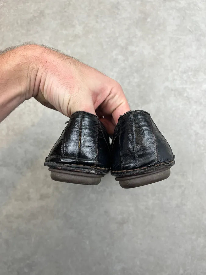 Cesare Paciotti Dark Brown Leather Plaid Loafers Shoes Qwcvxjv 7
