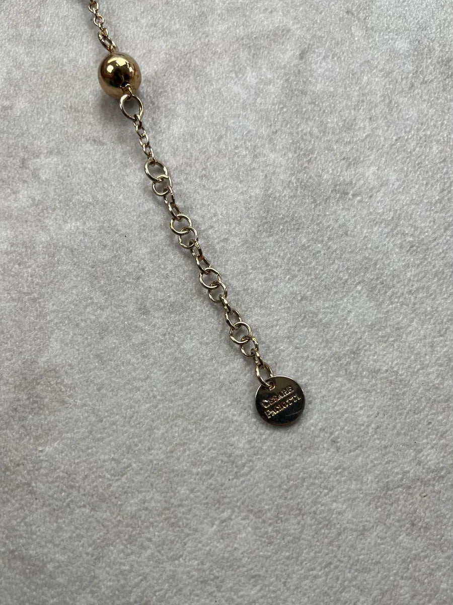 Cesare Paciotti Gold & Silver Beaded Bracelet HUIMMJS 4