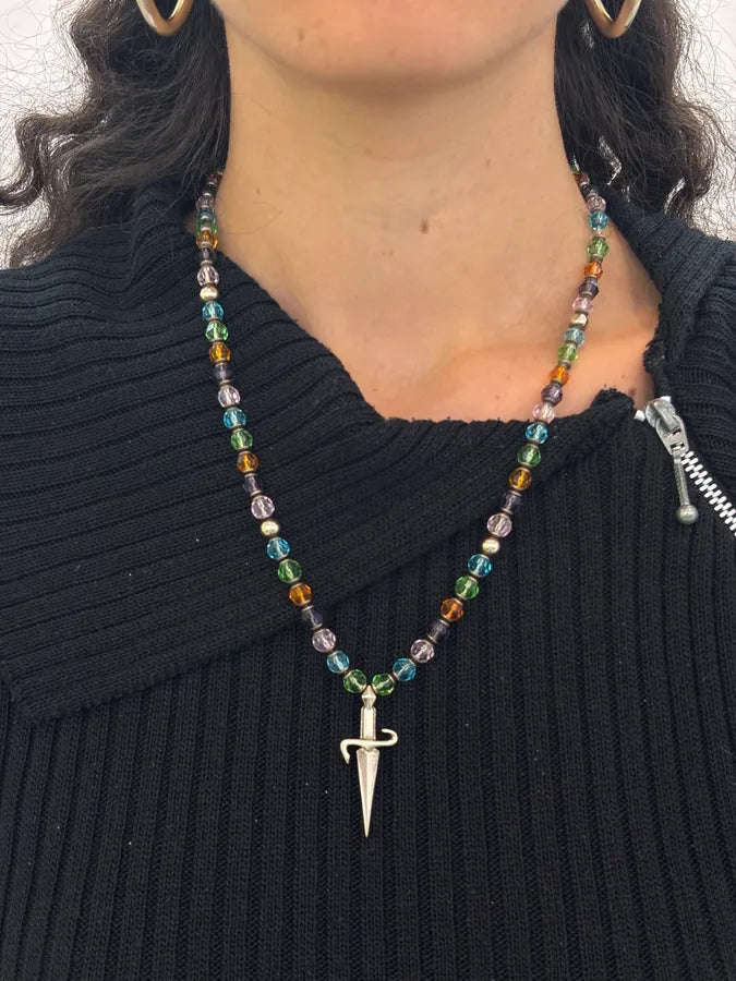 Cesare Paciotti Multicolore Dagger Necklace  UlHoJJd 2