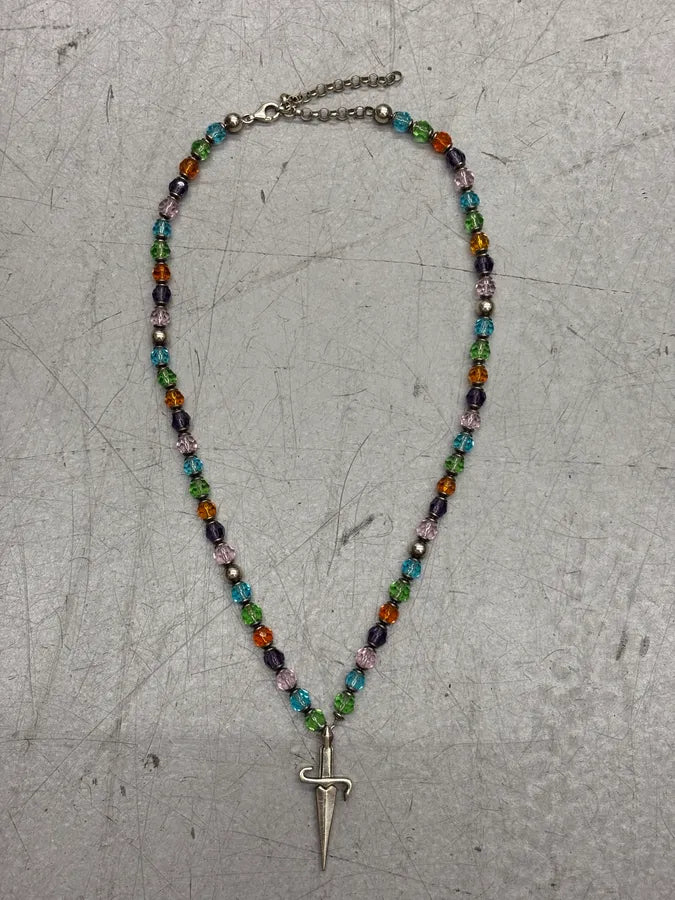 Cesare Paciotti Multicolore Dagger Necklace  UlHoJJd 0