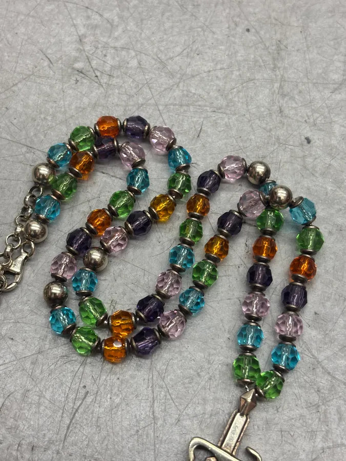 Cesare Paciotti Multicolore Dagger Necklace  UlHoJJd 6