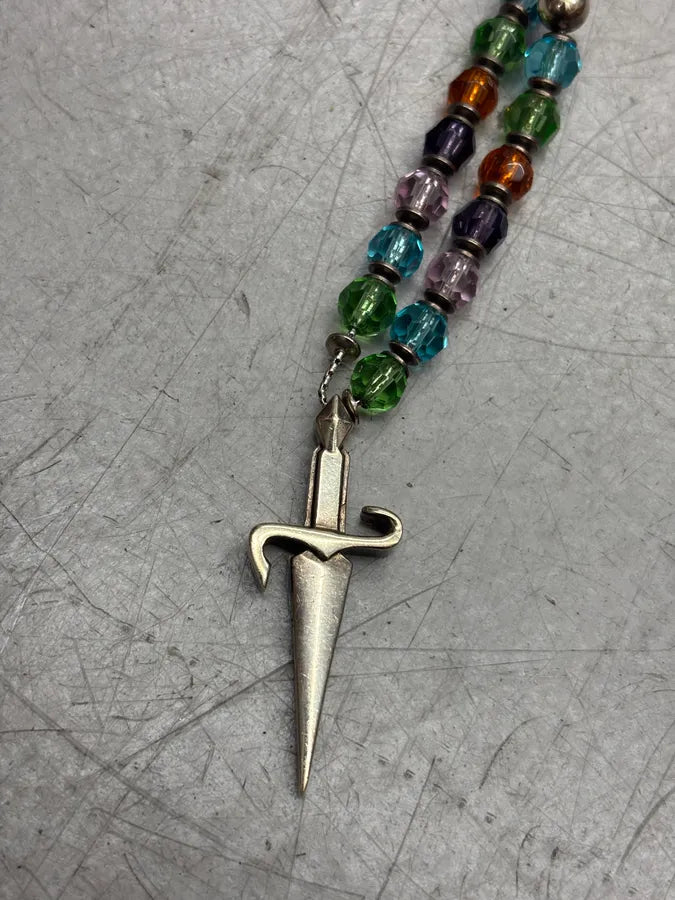 Cesare Paciotti Multicolore Dagger Necklace  UlHoJJd 5