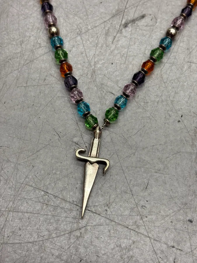Cesare Paciotti Multicolore Dagger Necklace  UlHoJJd 3
