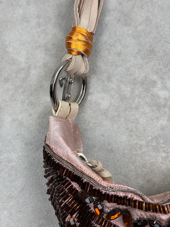 Cesare Paciotti Pink Studied Strawberry Bag   Jedxawe 11