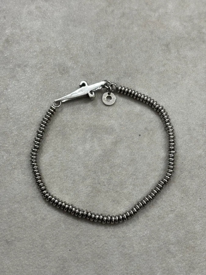 Cesare Paciotti Silver 925 Bracelet Cross Toggle Charm xQaUUHK 6