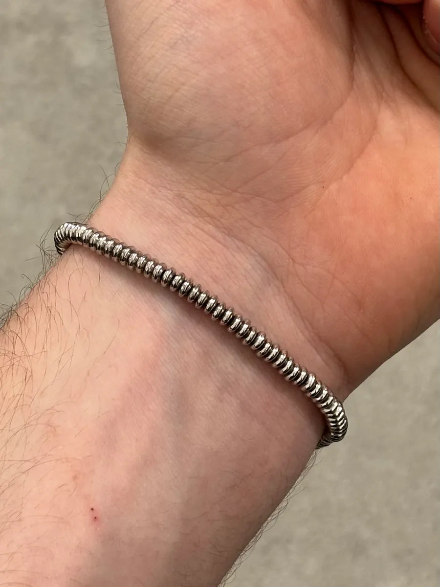 Cesare Paciotti Silver 925 Bracelet Cross Toggle Charm xQaUUHK 3